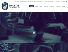Tablet Screenshot of eagleeyepro.com
